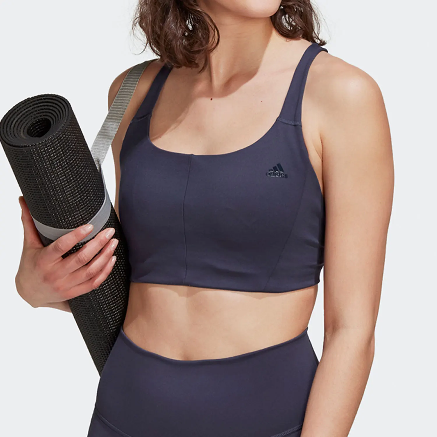 

Adidas genuine CF BRA sports breathable fitness bra women's bra HF2255