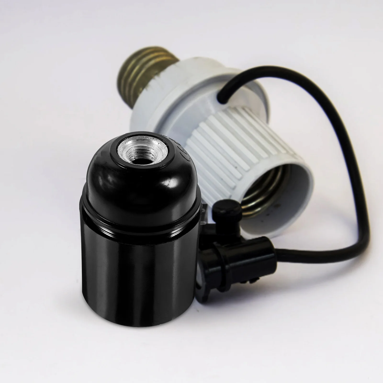 

4pcs Lamp Holder Base Light Socket For Pendant Ceiling Kitchen Bedroom Lamp Repair Supply Bulb Socket Fixture Parts