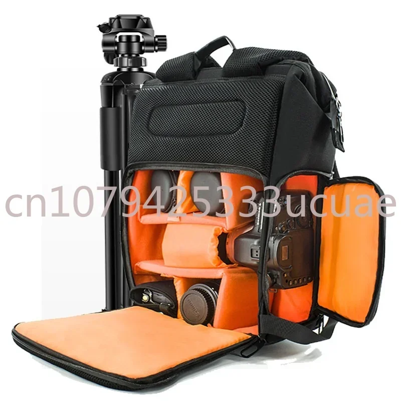 Big Capacity Photography Camera Waterproof Shoulders Backpack Video Tripod Bag