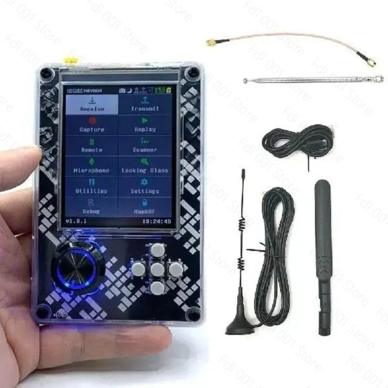 New Upgrade PORTAPACK H2 + TCXO + 3.2 Inch Touch LCD Display +2000MAh Battery