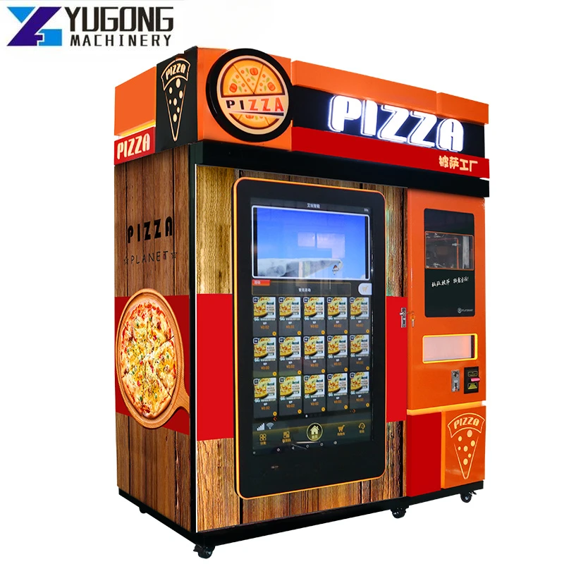 YG Automated Pizza Vending Machine Pizza Oven Maker Machine Distributeur Automatique Pizza Healthy Food Vending Machine