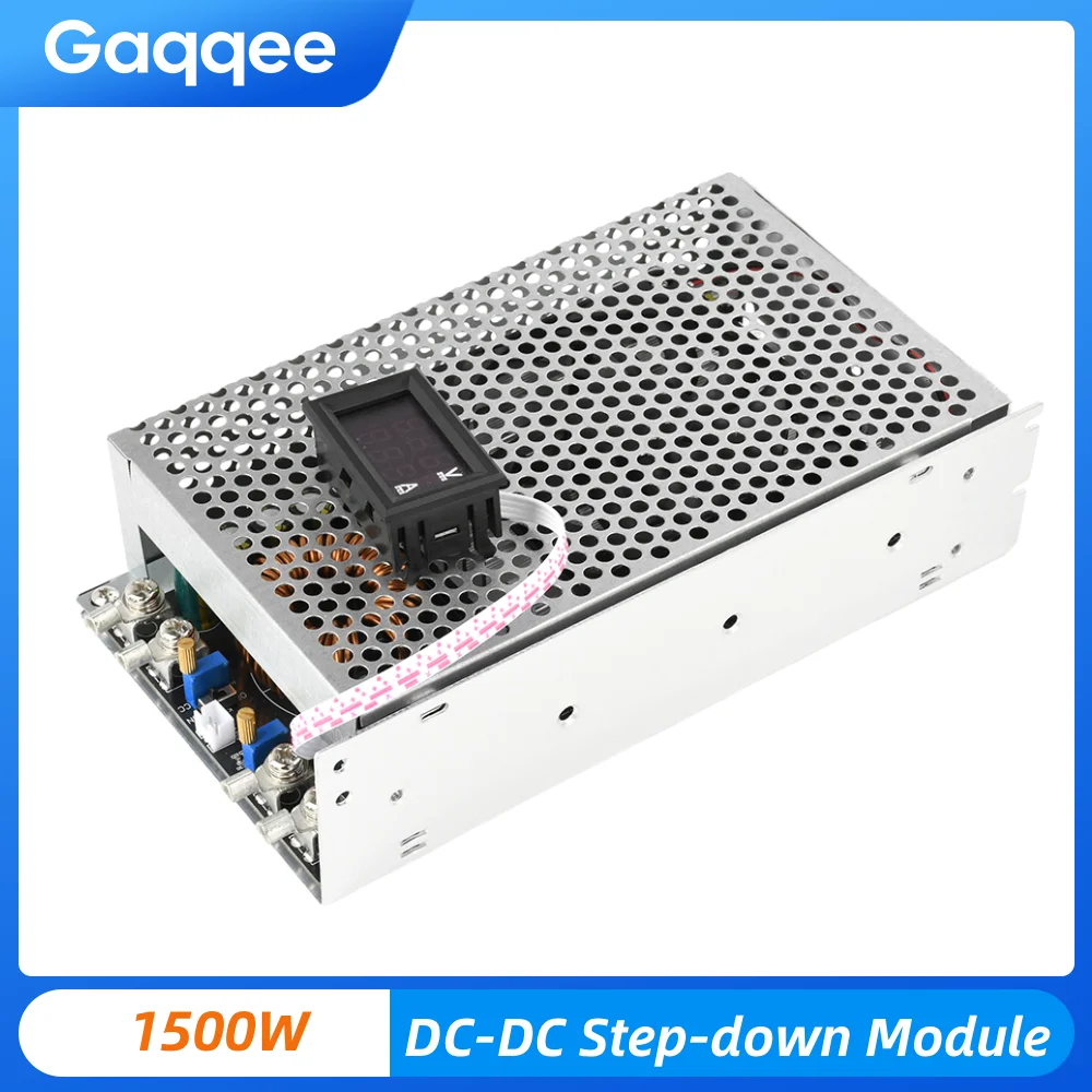 

1500W DC-DC Step Down Module Adjustable Voltage Current DC12-90V to DC2.5-72V Power Supply Regulator Buck Converter