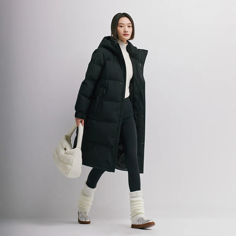 Chericom-Chaqueta larga y gruesa Unisex con capucha, abrigos acolchados cálidos y fríos, chaqueta de esquí para montañismo y deportes al aire libre Y298606Y