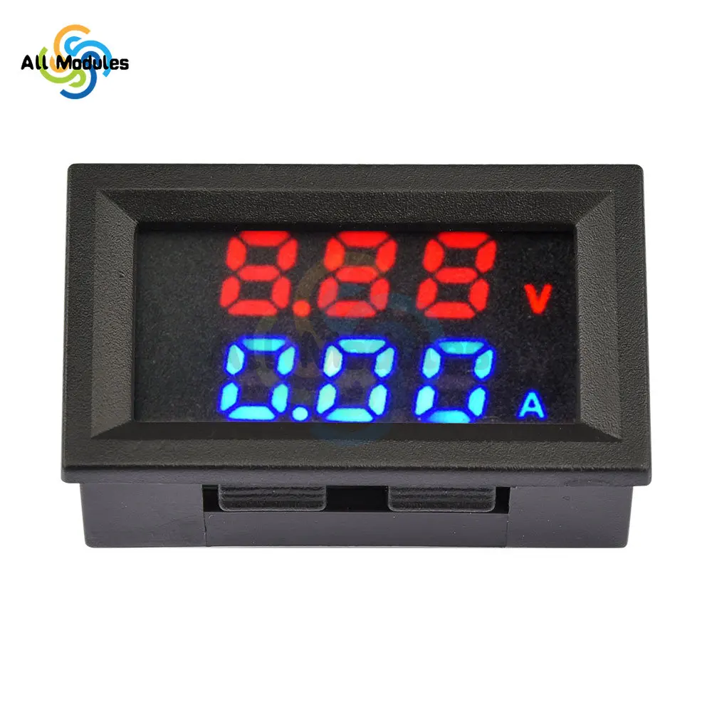 M430 DC 4-30V misuratore di tensione e corrente 10A 50A 100A display digitale misuratore di tensione e corrente modulo adatto per auto