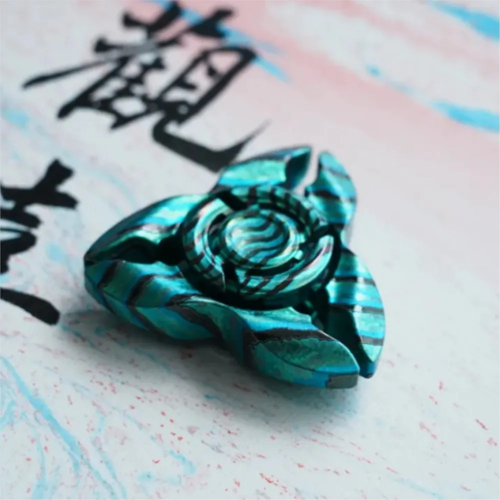 FatboyEDC serpent ailé Fidget Spinner soulagement du Stress jouet Fidget jouets pour adultes tempête titane trois lames Fidget Spinner