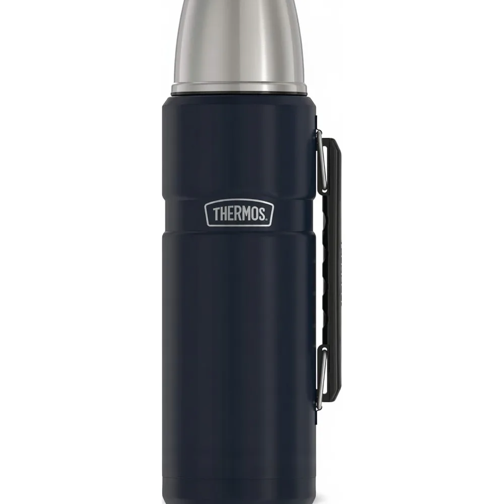 

Бутылка для воды из нержавеющей стали с вакуумной изоляцией, 68 унций, сохраняет горячие/холодные напитки, 24 часа, для занятий спортом на открытом воздухе, для семейного использования