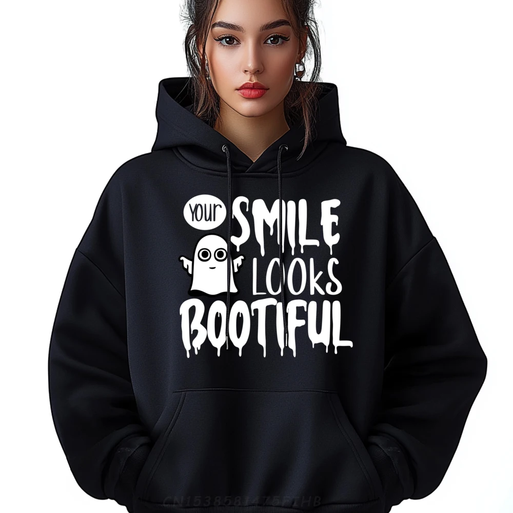 

Funny Halloween Your Smile Looks Bootiful Dental Hygienist Clothing Durable and wear-resistant Camisetas 4TH of July