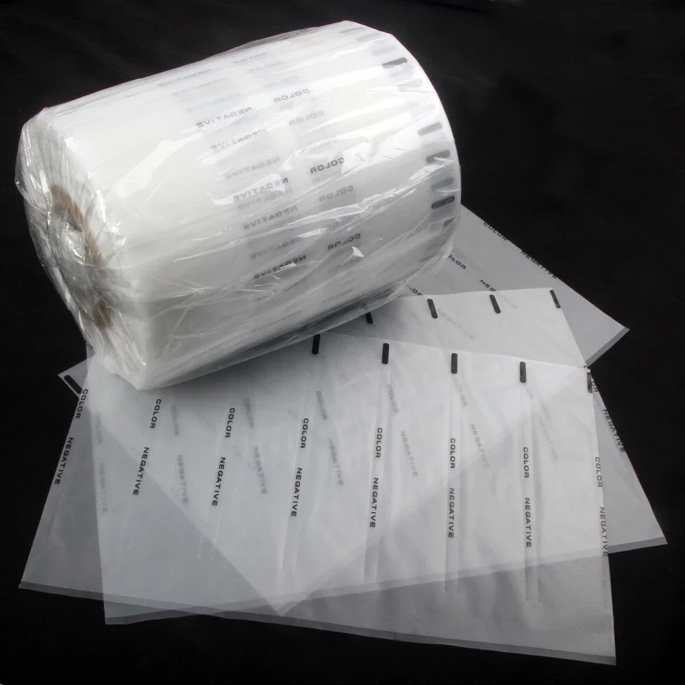 Acid-Free Archival Storage Sheet Protector 35mm 135 B&W Color Negative Slide