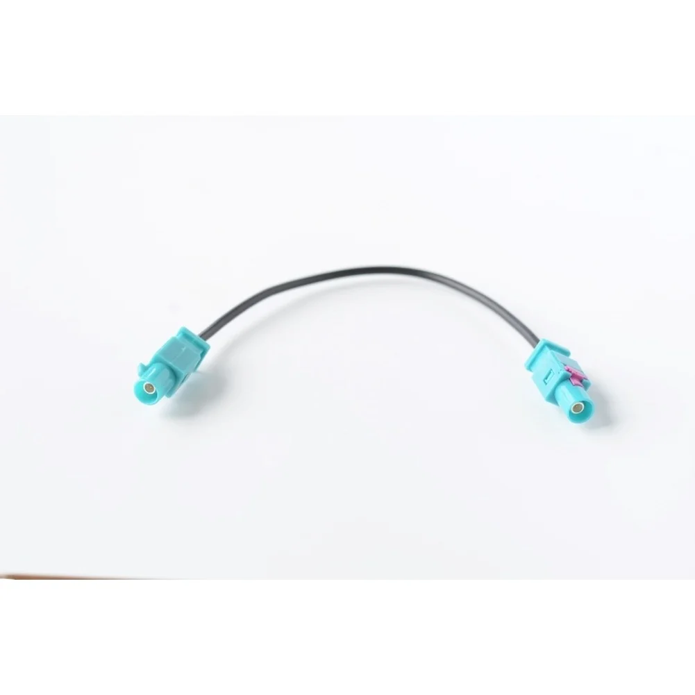 Female RF Connector Antenna Adapter Car Radio Installation ABS Material Female-to-Female Design Flexible Placement For SKODA