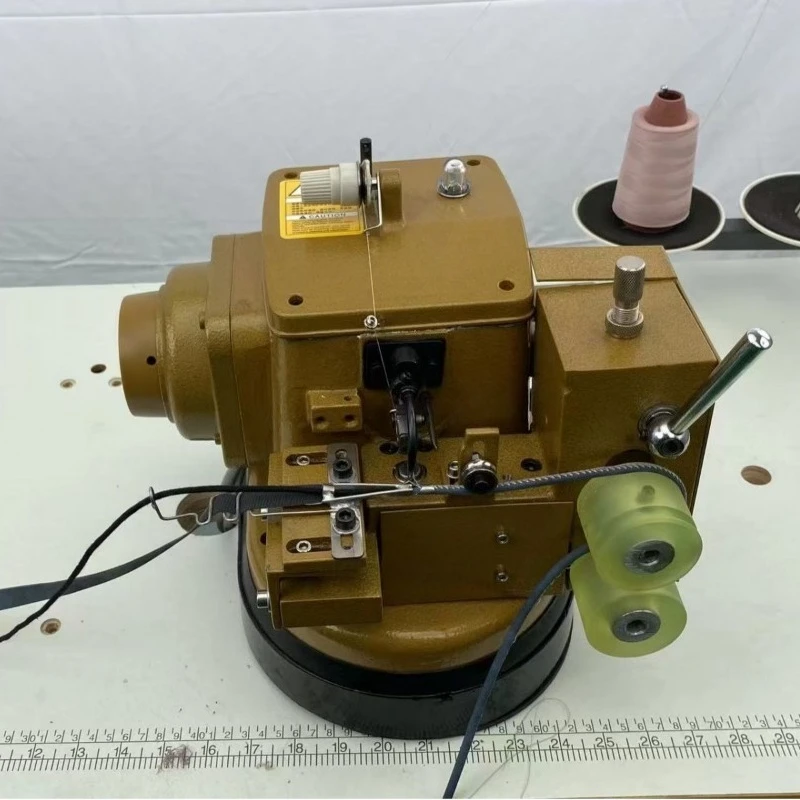 Round rope sewing machine, leather drawstring machine, multi-purpose single needle automatic fiber machine