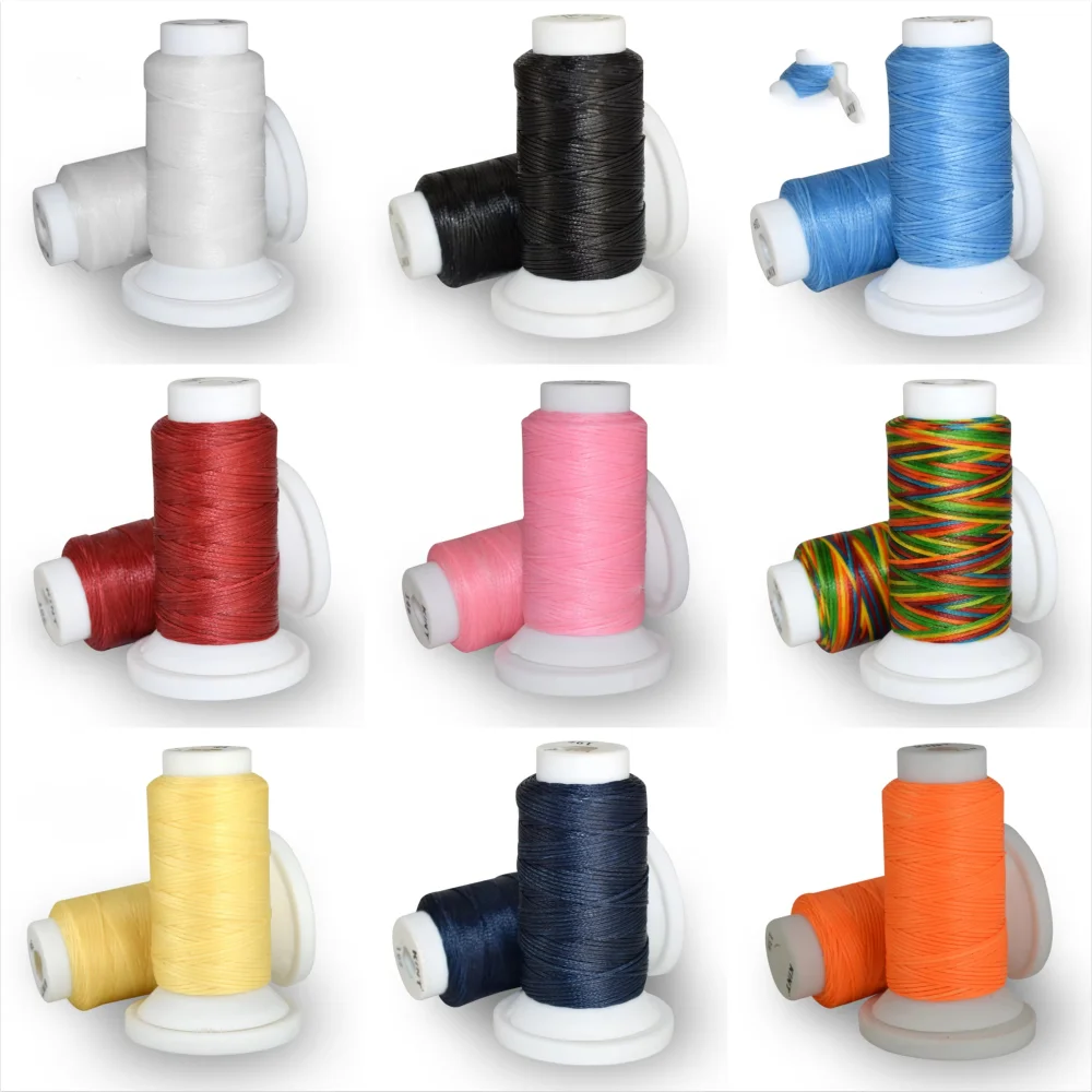 

1Roll Flat Waxed Polyester Cord 0.8mm Jewelry Thread for DIY Beading Leather Sewing Stitching Bracelet Necklace Making Crafts