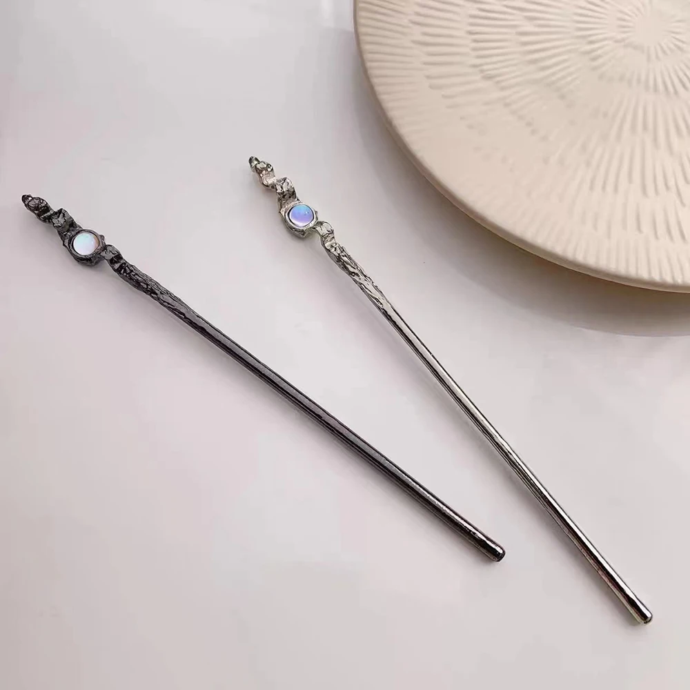 Chinese Style Hair Sticks Vintage Chopstick Hairpins Women Hair Clip Pins Headwear Cute Wedding Headdress Jewelry Accessories