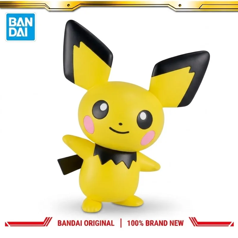 In Stock Bandai Original Banpresto Pokemon Pichu Action Figure Model Doll Brand New Boxed Anime Characters Toys Model Garage