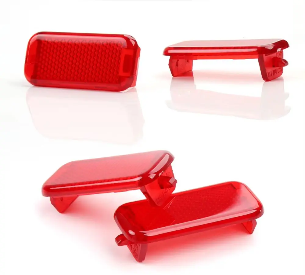 8P0947412 Red Door Courtesy Warning Light Reflector Lens For Audi A3 A4 B8 A5 A6 C7 A8 Q3 Q5 Q7 Q8 Door Trim Reflective Cover