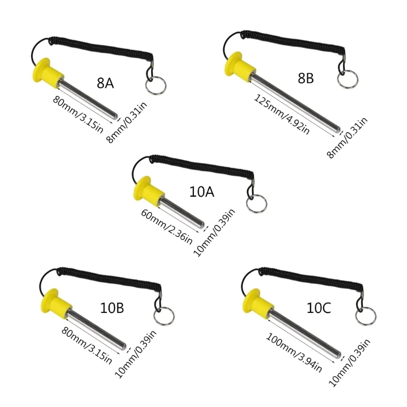 Magnetic Weight Stack Pin with Pull Rope, Weight Stack, Weight Machine Pin Replacement Magnetic Weight Pin Weight Stack