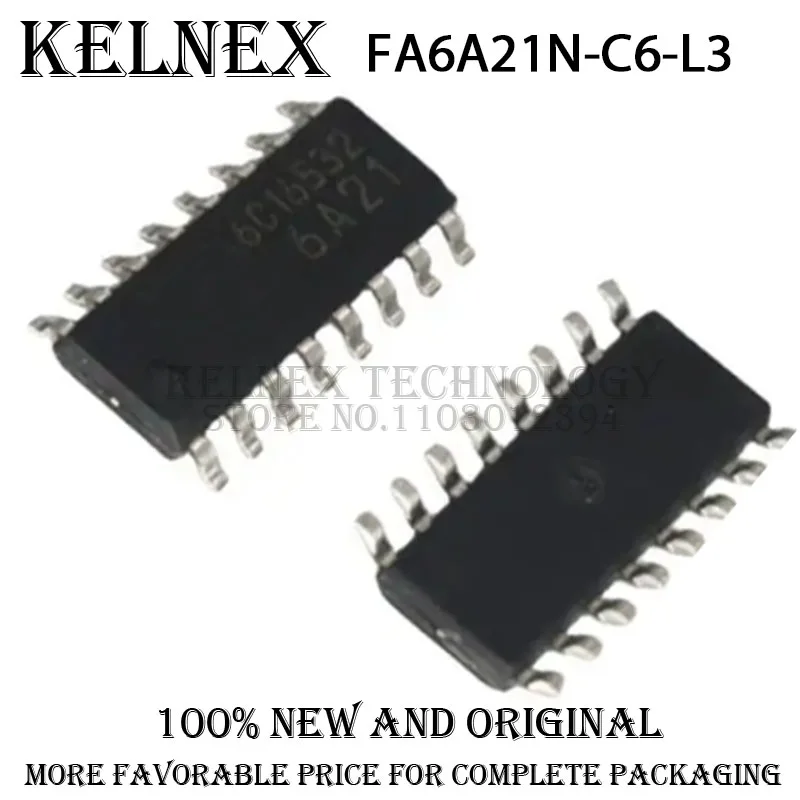 (5piece)100% New 6A21 FA6A21 FE6A21 FA6A21N FA6A21N-C6-L3 sop-16 Chipset