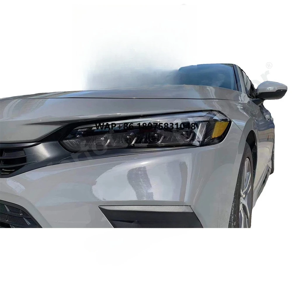 

Car Accessories Lighting for 11th Generation Civic 2022 LED Headlamp Dual Lens Auto Electronics