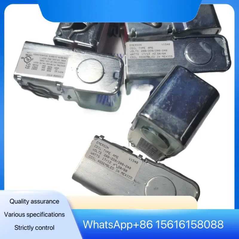 EMERSON X-13758-7006 Solenoid Valve Coil AMG 208-220V Processing Stock Industrial Automation Replacement Part High Quality