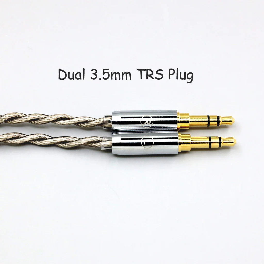 99% reinem Silber + Graphene Silber Überzogene Schild Kopfhörer Kabel Für Hifiman Sundara Ananda HE1000se HE6se DEVA he400se Arya XS
