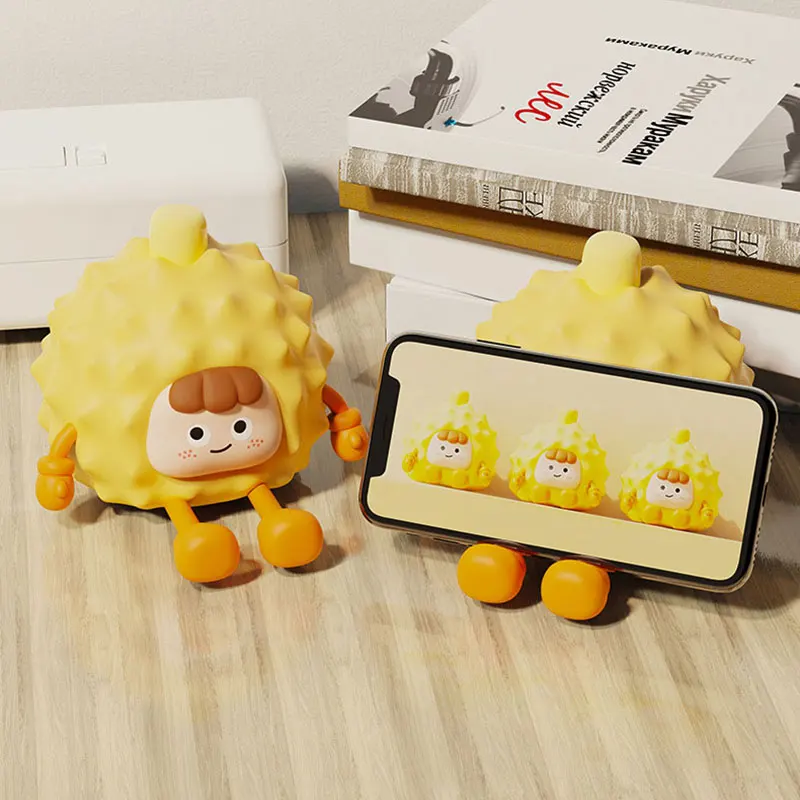 Durian Silicone Lamp Creative Living Room Night Light Pat 3-Levels Adjustable LED Lamp Desktop Decoration Cartoon Kids Gift