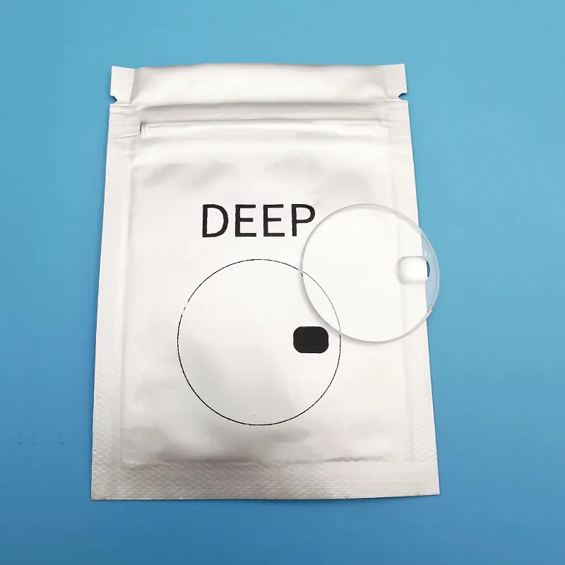 Vidro de relógio com cristais de safira profundos de alta qualidade para GMT 116710 126710 126713 116718 , Peças de relógio pós-venda