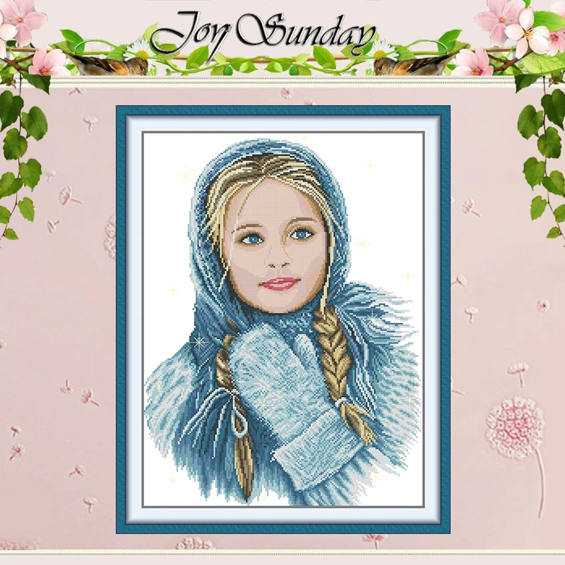 Winter Clothing Pinterest - Set Punto Croce con Motivi Invernali