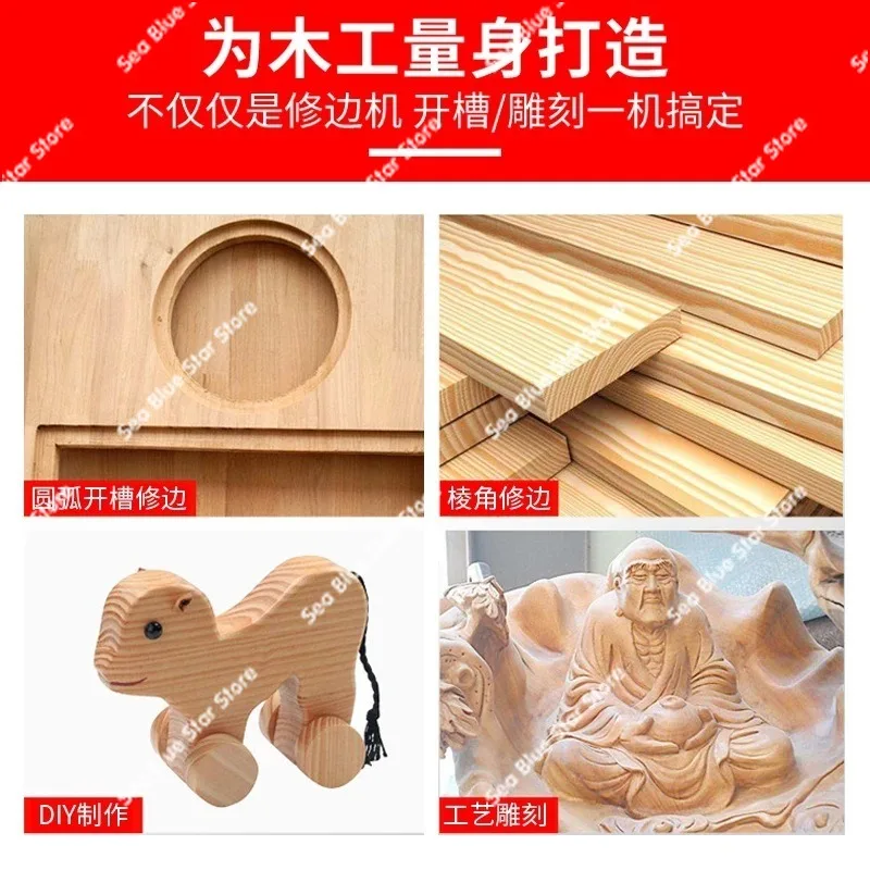 Slotting machine Bakelite milling and engraving gong machine 220V/110V Trimming machine Woodworking power tools Multi-function,