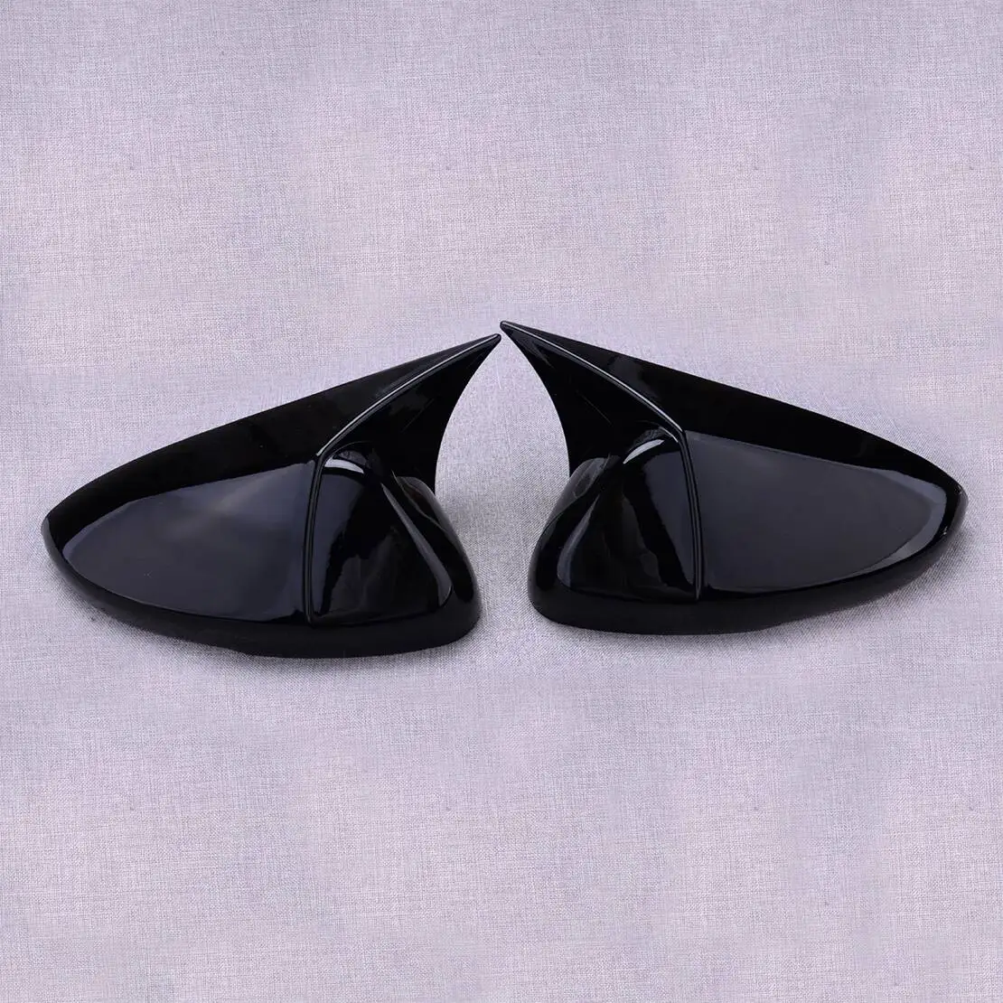 

1 Pair Horn Rearview Side Mirror Cover Cap Trim Glossy Black Fit for Honda Accord 2018 2019 2020 2021 2022
