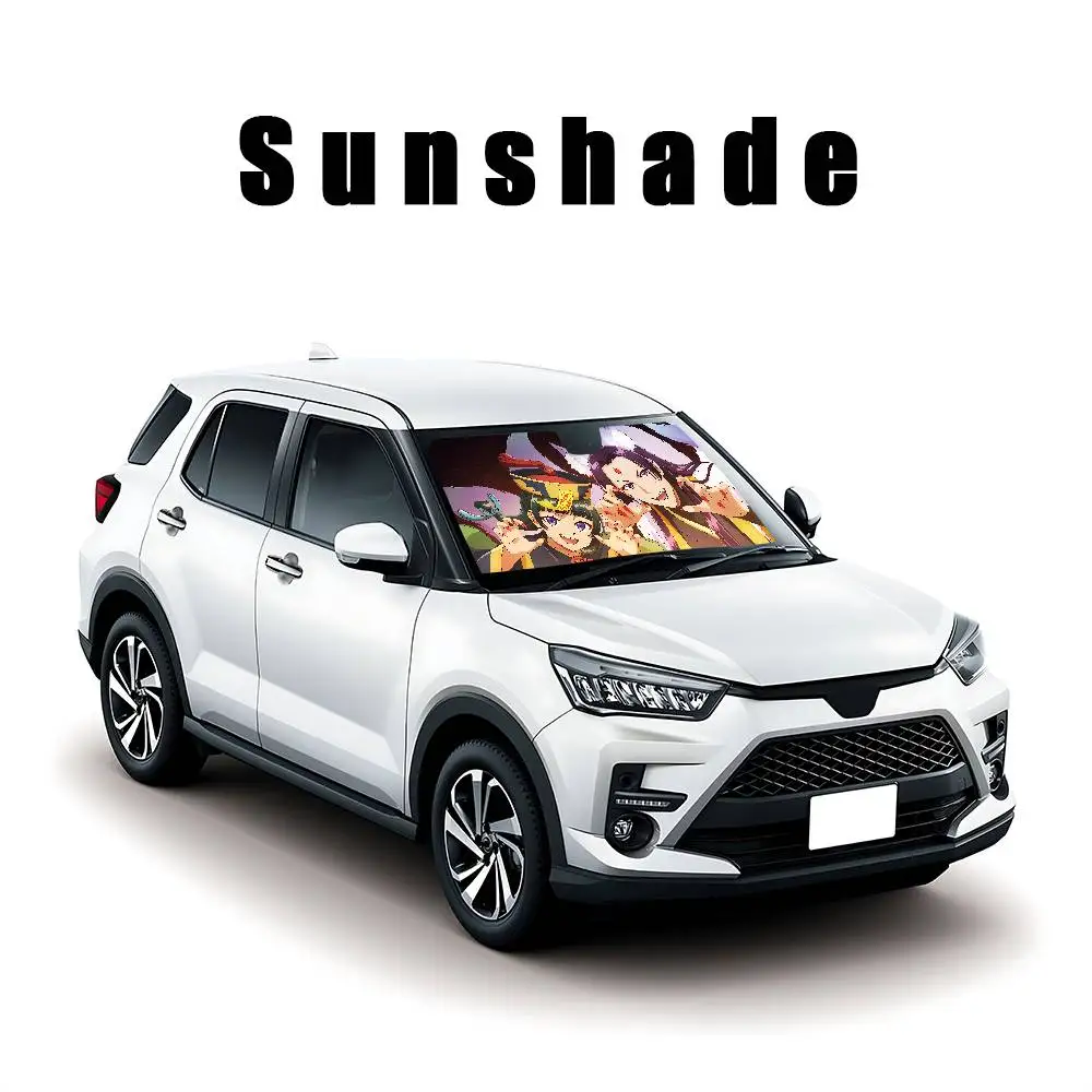 A-Aothecary Diaries m-maomao parasol para coche, cortinas para conducir, parasol para coche, cubierta para parabrisas, sombra, rayos UV, Protector de visera para coche