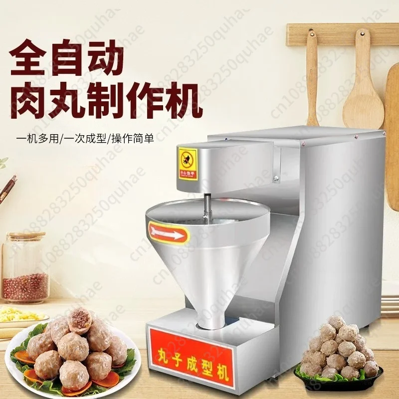 Electric Meatball Forming Machine, Multifunctional Maker for Fish, Beef & Vegetable Balls