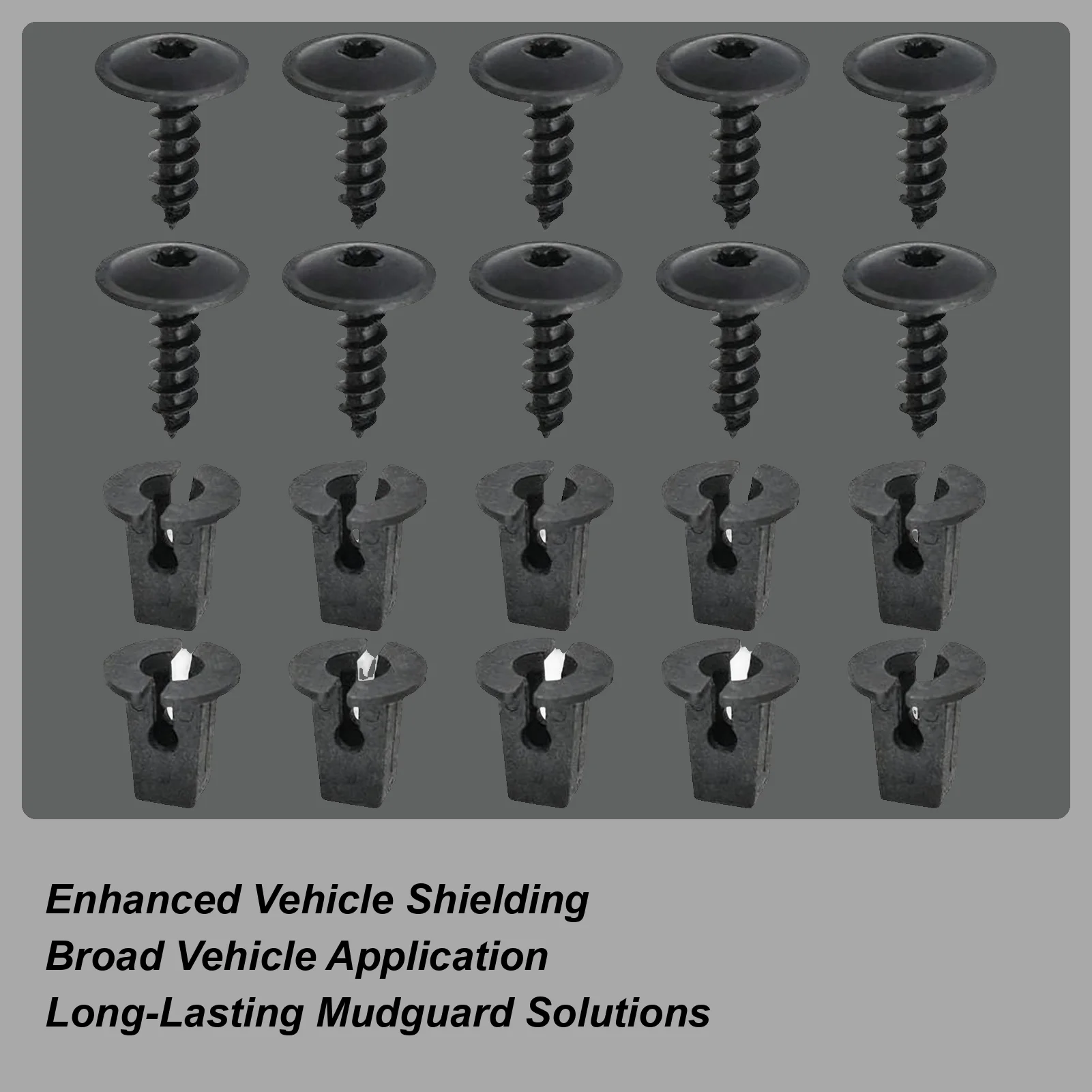 Car Mudguard Bolts Auto Repair Parts Mudguard Liner Clips 10pcs/20pcs Set Auto Maintenance Tools Engine Guard Screws