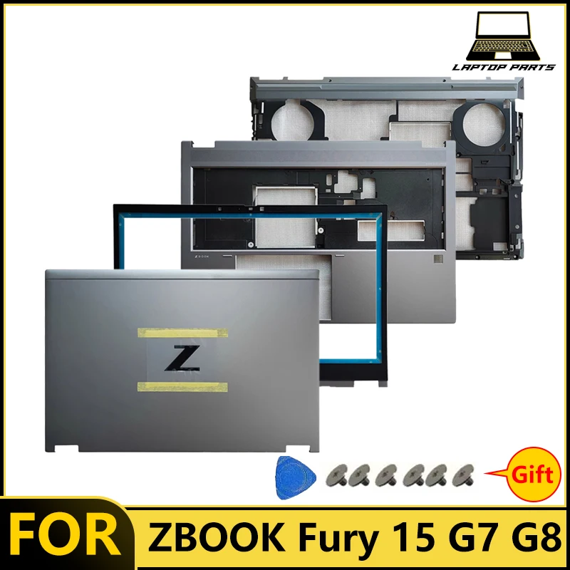 Nuevo para ZBOOK Fury 15 G7 Fury 15 G8 Laptop LCD contraportada bisel frontal reposamanos cubierta superior inferior teclado marcos de portátiles