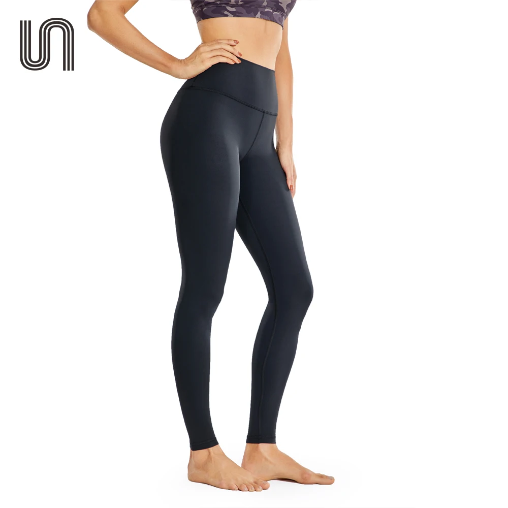 Women Workout Leggings Naked Feeling Cargo High Waisted Athletic Yoga Pants Elastic Slim Sexy Trousers Hips Lifting