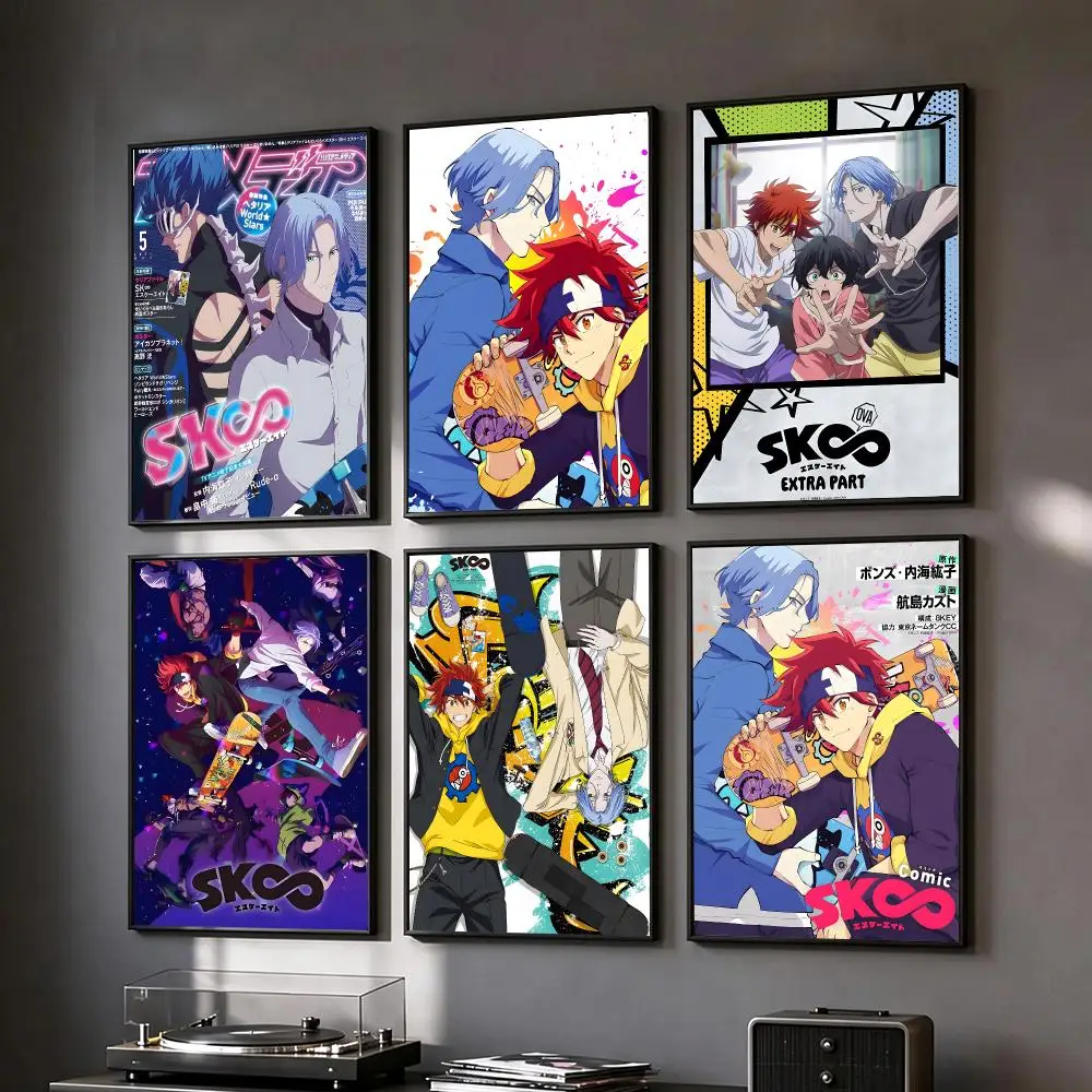 Anime SK8 the Infinity Poster HD Printing Vintage Luxe Home Decor Wall Art for the Living Rooms Entryways Gift