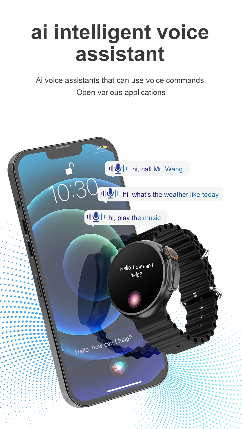 2023 K9 Ultra Pro Round Screen Smart Watch 1.39 Inch Screen Bluetooth Call Wireless Charging Waterproof Sport Tracket Smartwatch