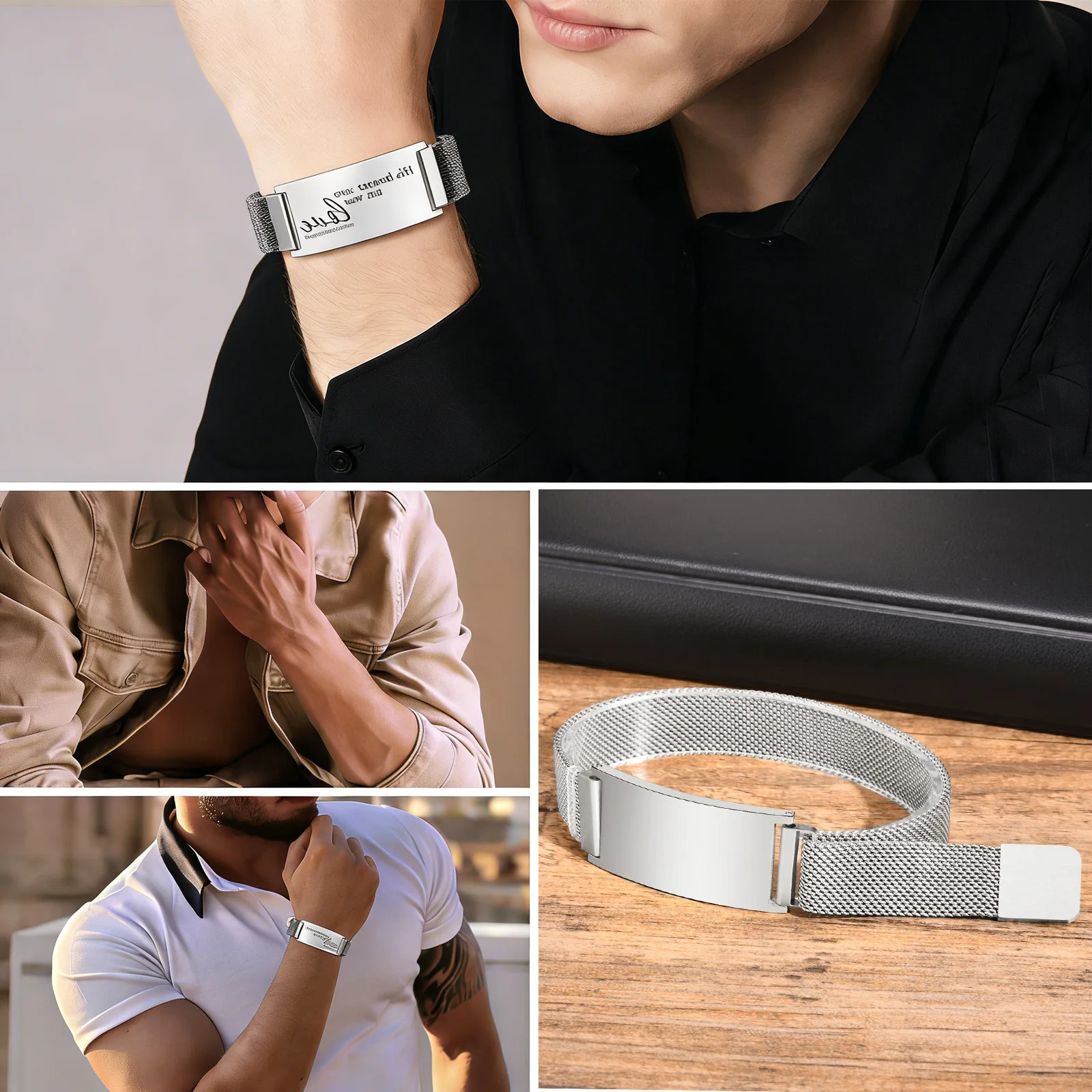 Gelang Pria Lebar Khusus Krist - Mens Fashion Young ulasan dan harga