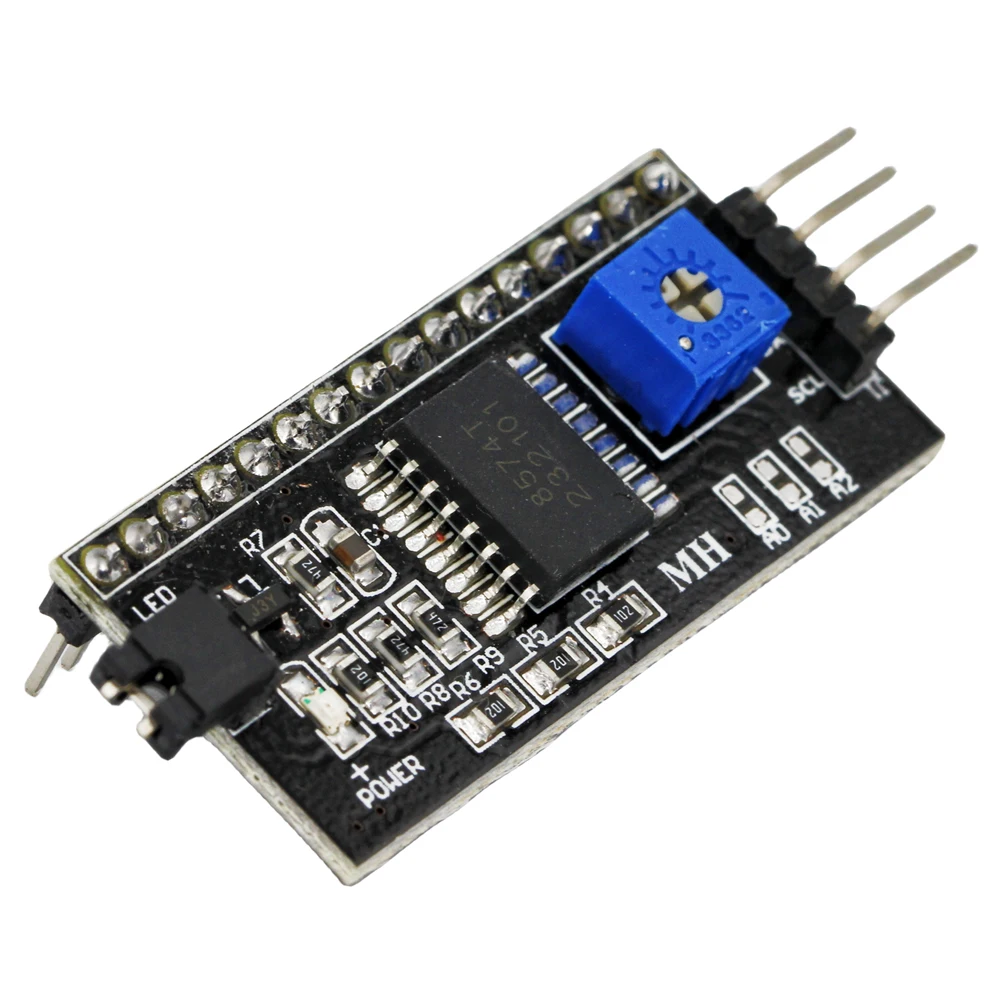 IIC I2C TWI SPI porta scheda di interfaccia seriale modulo convertitore adattatore LCD PCF8574 LCD1602 1602 2004 piastra adattatore per Arduino