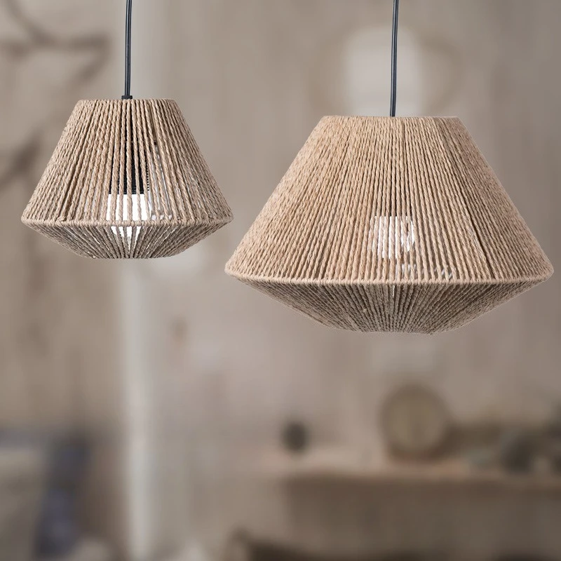 

Гостиная Проживание в семье Столовая Кофейня Бумажное плетение ручной работы Креативная имитация плетения из ротанга Освещение Украшение Подарки