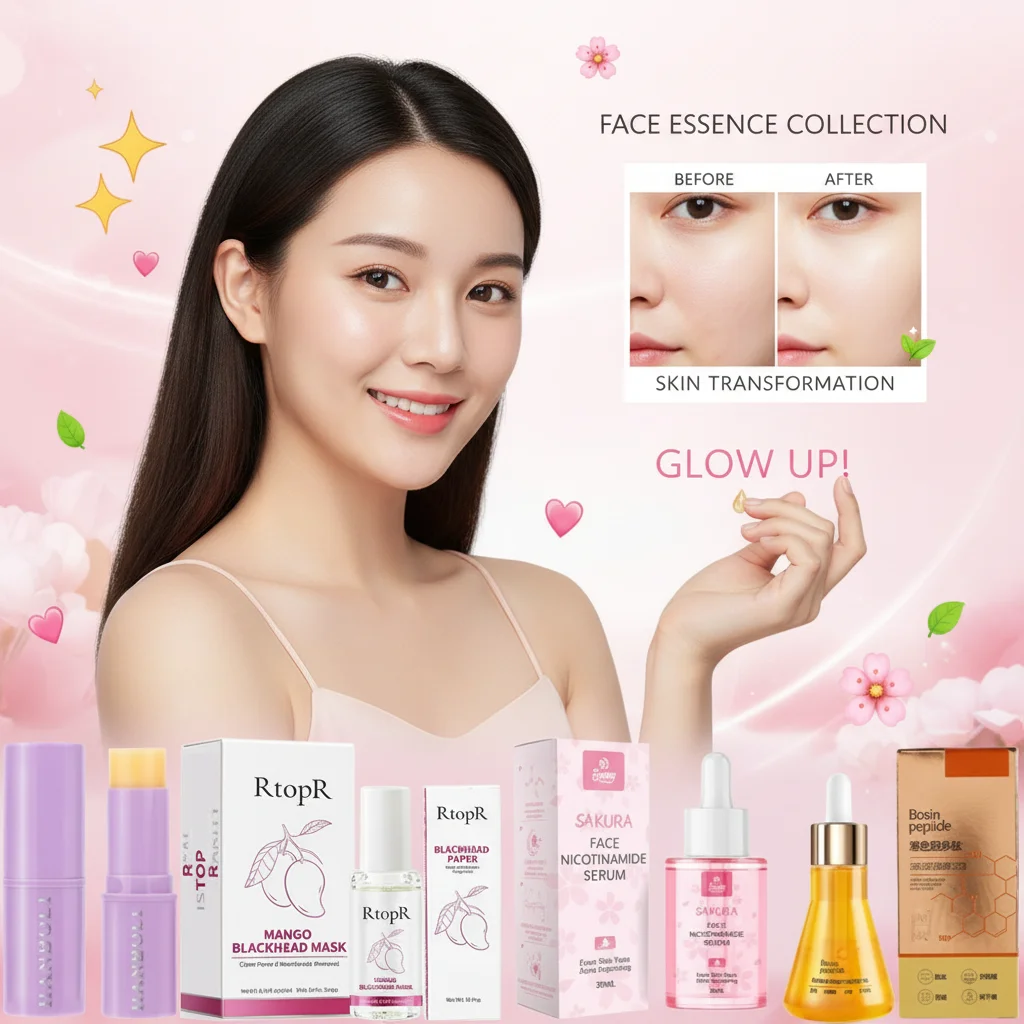 Peptide Essence For Face Nourishing Face Revitapeptide Reversal Essence Liquid Resurfacing Face Essence Hydrating Face Care 50ml