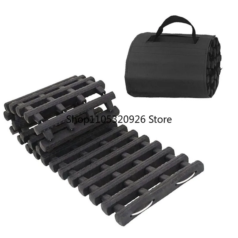 Automotive Traction Aid Tracks Portable Anti-Slip Recovery Boards for Off-Road Mud Snow Sand