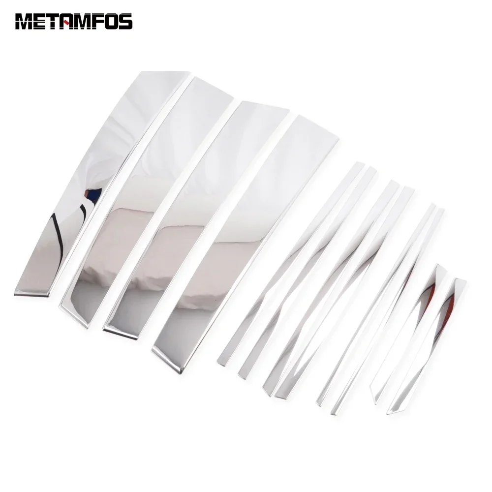 لتويوتا كورولا كروس 2020-2023 2024 2025 الفولاذ نافذة مركز B C عمود المشاركات غطاء الكسوة ملصق اكسسوارات تصفيف السيارة