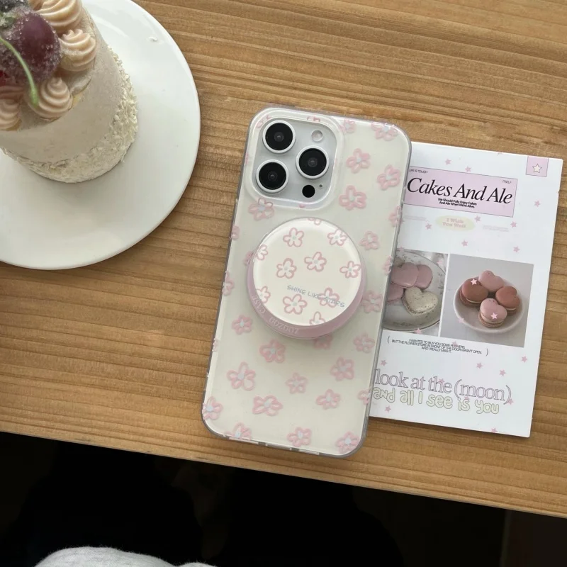 Dual Layer Magnetic Phone Case with Holder for iPhone16 16Pro 16Promax, 15 15Pro 15Promax, 14 14Pro 14Promax, 13 13Pro 13Promax