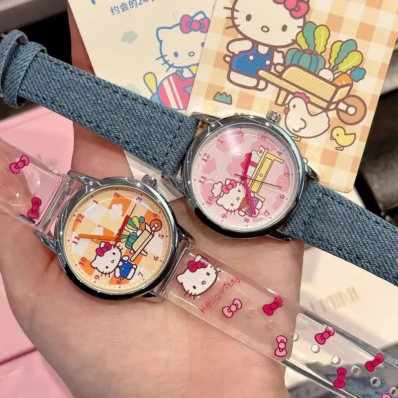 

Authentic Sanrio Hello Kitty 24 Hour Date Series WatchBlind box cute cartoon watch girl's gift