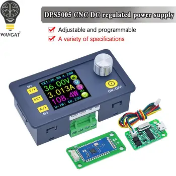מודול ספק כח מתח קבוע DPS5005 DC - DC מתח זרם ירידה מתח ממיר וולטמטר 50V 5A