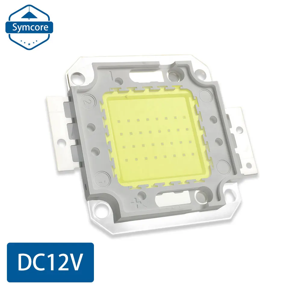 

20 Вт 30 Вт 50 Вт светодиодный чип DC12V встроенные источники прожектора COB матричный диод без драйвера бусины DIY для наружного прожектора прожектора
