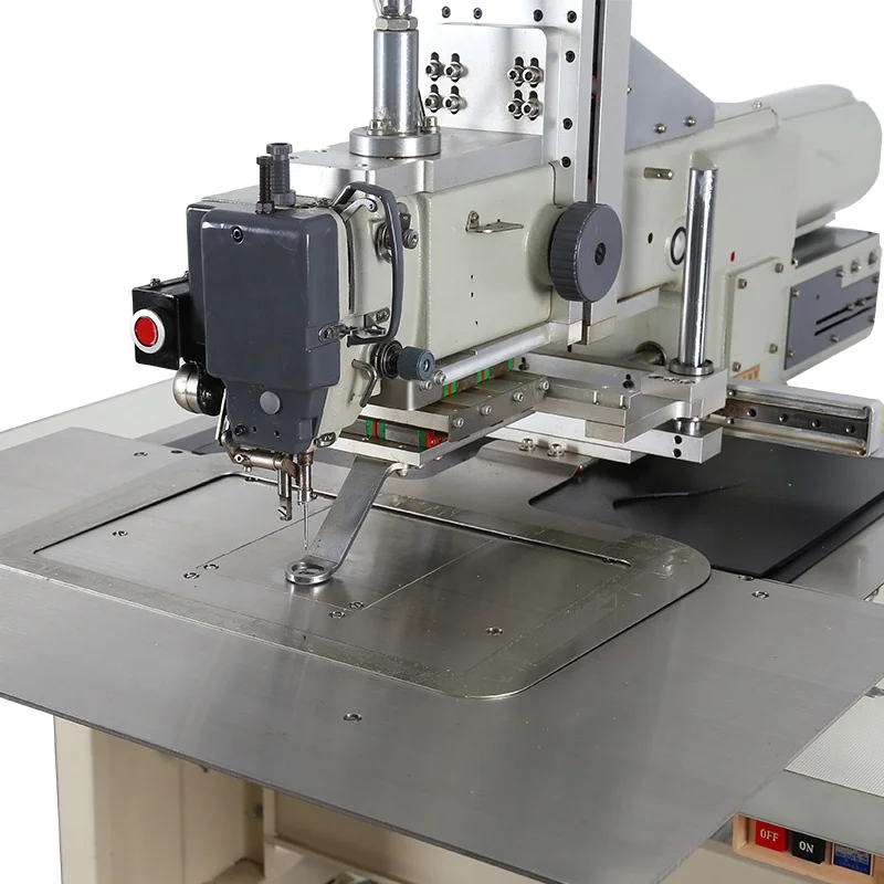 Auto Lift Head Pattern Sewing Machine New Condition Single Needle Flat-Bed Configuration Pillow Automatic Stitching Needle Feed