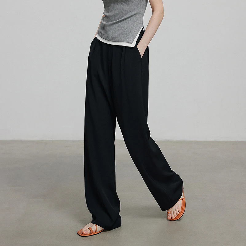 TOYOUTH Pantaloni casual da donna 2025 Nuovi pantaloni lunghi estivi 8527011