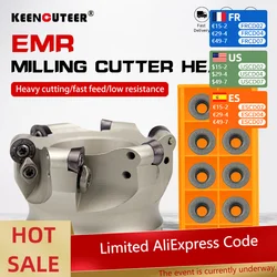 EMR 5R50-22-4T EMRW 6R80-27-6T TRS 6R50-25.4-4T TR200 5R63-22-4T Milling holder For Milling cutter Machine + RPMT Carbide Insert