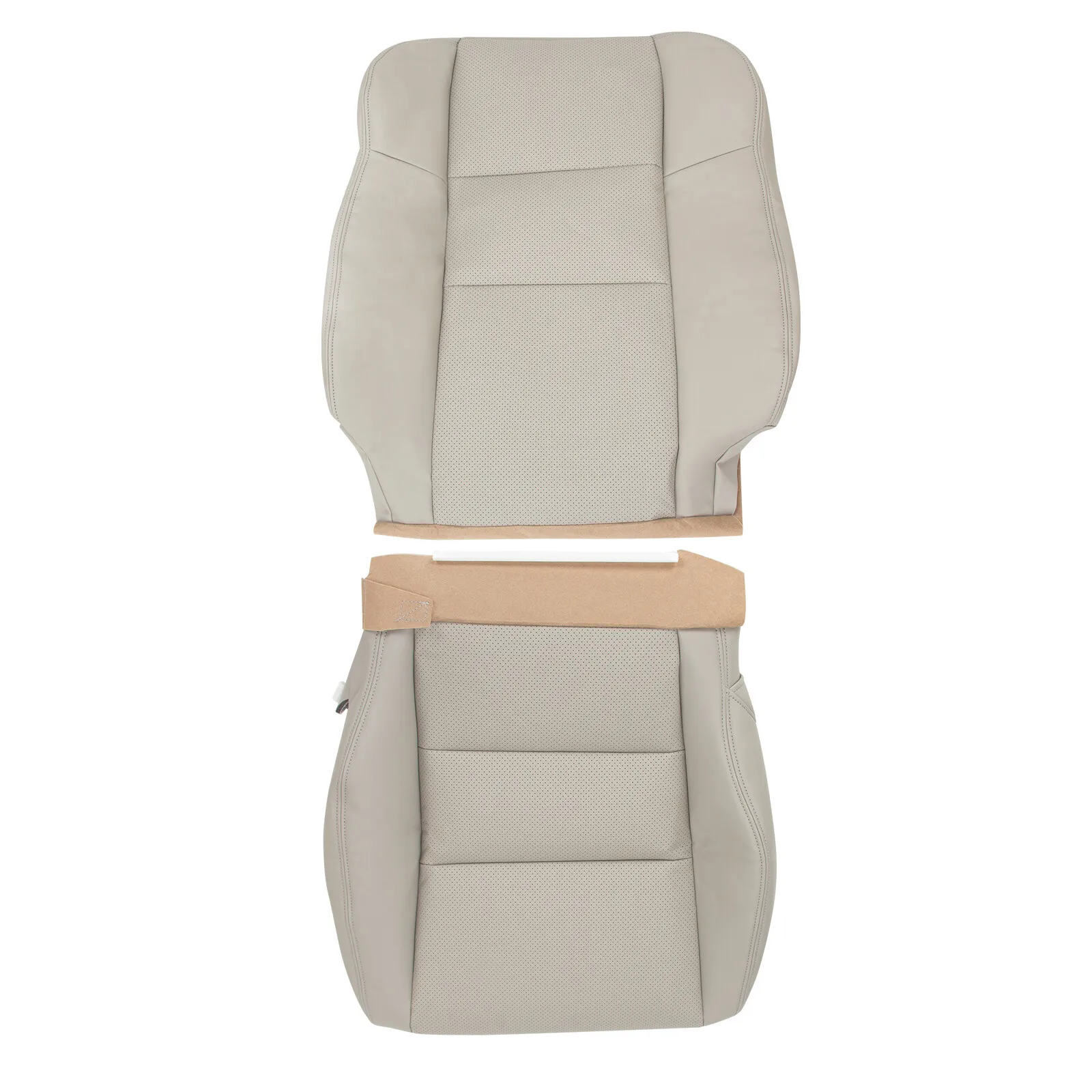 For 2007 - 2012 Acura RDX Driver Passenger Perforated Leather Seat Cover