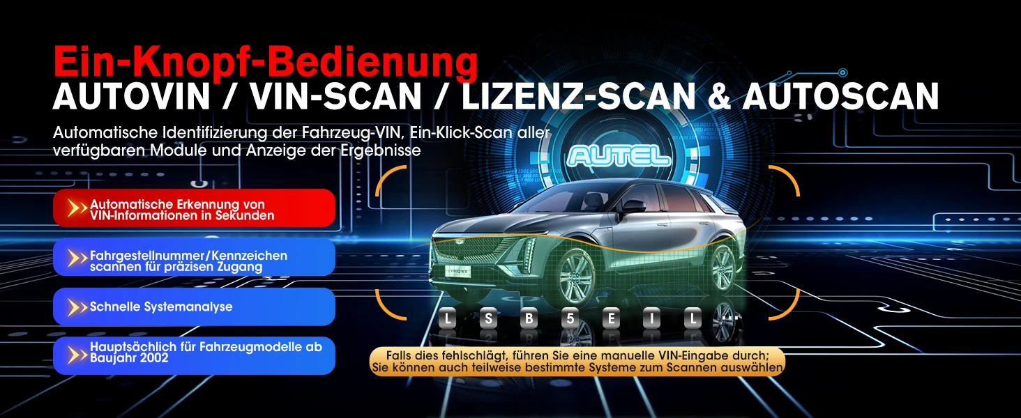 Autel MaxiPRO MP900-BT MP900BT OBD2 Diagnosegerät Automotive Scanner ECU-Codierung Bidirektionales Scan-Tool CAN FD DoIP Verbesserte Version des MP900 – Detail 10